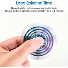 Cool Metal  Toy, Zinc Alloy Time-Killing Hand Twirler, Mixed Color, Party Gift, Gift Bag Filler, Fun For And Adults, Durable Metal  For Everyday Entertainment - 1 件彩色撲克 - 查看 2