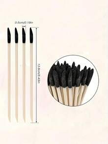 10/5/2 Pieces Multi-Functional Sandpaper Sticks, Double-Ended Sandpaper Strips, Matchstick-Shaped Polishing Sticks For Nail Polishing, Perfect For Sanding Plastic Models, Wooden Crafts, Etc. Fine Sanding, Versatile Uses. Suitable For Plastic Model Enthusiasts And Woodworking DIY Enthusiasts. Nail Polishing, Home Nail Care, Salon Polishing Tools.