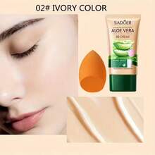 [2 Aloe Vera BB Cream Concealer] 2 Aloe Vera BB Cream + Beauty Egg Concealer And Brightening Foundation - 彩色 - 查看 12