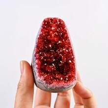 Assorted Color Bohemian Style Quartz Cluster - Select Weight, Select Multicolor Quartz Cluster Decor, Unique Home & Office Decoration, Perfect Gift For Christmas, Valentine's Day (Display & Collection), Wedding, Parents, Mineral Specimen, Feng Shui Item, Mother's Day, Desk Accessory, Jewelry Making DIY, Natural Healing Crystal - Crystal Ornaments - View 19