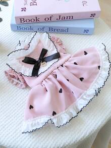 1 quần áo thú cưng, váy tua rua dễ thương, thoải mái, thời trang, dễ thương cho chó con và mèo con - Màu hồng - Nhiều màu - Xem 9