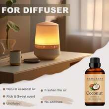 Coconut Essential Oils, 100% Pure And Natural Essential Oil For Aromatherapy Diffuser - Coconut_1 Fl Oz - ColorD - 查看 3