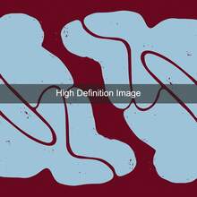 1pc Framed/Unframed Abstract People Sitting Canvas Poster Blue Red Minimalist Vintage Wall Art Print Retro Painting For Apartment,Living Room,Bedroom,Modern Home Office Decoration - Multicolor - View 5