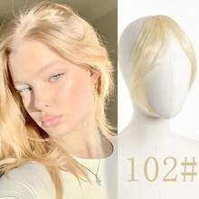 Women's Hair Topper Wig Piece, Fluffy High Crown Hairpiece, Lightweight Bangs Invisible Hair Extensions - Multicolor - View 8