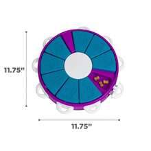 Outward Hound By Nina Ottosson Dog  Treat Puzzle Enrichment Toy, Level 3 Advanced, Purple,Dog(Purple - DogTwister(紫色) - 查看 8