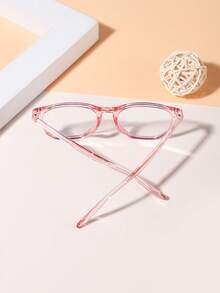 1 pieza Gafas de estilo cuadrado con filtro de luz azul para adolescentes de 12 a 16 años, adecuadas para lectura diaria y atuendos de vida universitaria - Multicolor - Ver 7