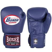 GINGPAI Professional Boxing Gloves For Adults, Men & Women, Muay Thai, MMA, Sparring, Genuine Leather Punching Mitts - Multicolor - View 20