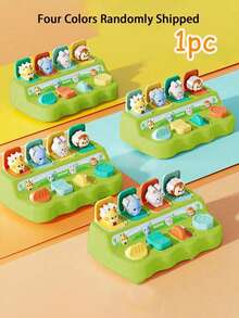 Hide And Seek Cartoon Pop-Up Box For Youngsters - Interactive Learning Toy With Animal Cards, Educational Birthday Or Christmas Gift - Multicolor - View 11