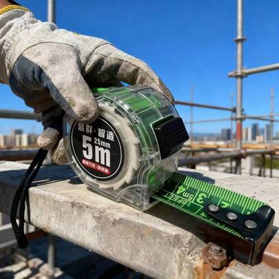 1 Stück hochpräzises Stahlmaßband