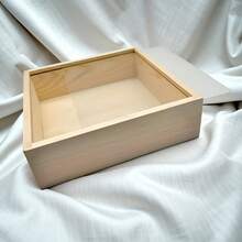 1个7.87英寸镂空木质3D相框，DIY立体展示架，亚克力抛光表面，适用于干花、DIY艺术照片、特殊场合、家居及办公装饰、照片及花卉摆设