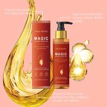 west&month Magic Luxury Body Oil Improve Loose Skin Prevent Sagging Firm Chest Thighs Lift Moisturize Rejuvenating Repairing Soften Nourishing Oil Massage Care - 無色 - 查看 8