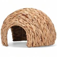 Hand-Knitted Exotic Pet Enclosures, Including Hamster And Goldfish-Shaped Tunnels, Hedgehog Hiding Passages, And Themed Landscape Decorations For Toy Animals.