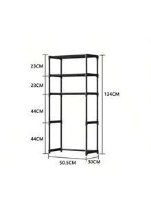 A No-Drill Bathroom/Bathroom Washing Machine/Toilet Shelf For Storage.