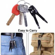 Portable Keychain Screwdriver, 4 - In - 1 Multifunction Repair Pocket Screwdriver Set With, Slotted And Hex Wrench, Men, Father, Handyman, Electician, Women - Black - màu đen - Xem 3