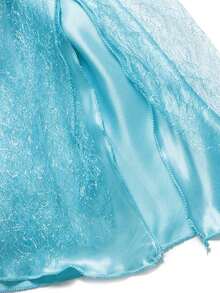 Girls Sequin Mesh Long Sleeve Dress, New Casual Dress, Suitable For Outings, Gatherings With Friends, Birthday Parties And Other Important Occasions