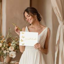 Elegant Wedding Guest Book For Wedding Reception, Beautiful Guestbook For Baby Shower Decor, Pictures And Photos