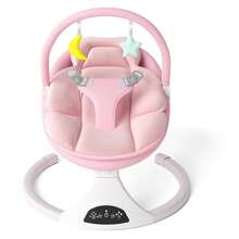 Baby Swings, Bluetooth Baby Swing With 5-Speed Motion & Comfort Design, Portable Infant Swing With Remote Control (Pink) - Pink - View 8