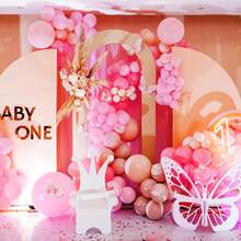 Bóng bay tiệc cao su hồng 5 inch - Bóng bay heli hồng mờ dùng cho tiệc sinh nhật, kỷ niệm ngày cưới, tiệc chia tay độc thân, tiết lộ giới tính, tiệc công chúa, trang trí tiệc ngày lễ tình nhân - Hồng - Xem 5