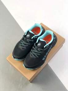 Zapatos deportivos de corte bajo MAMMUT Sertig, antideslizantes, resistentes a la abrasión y con amortiguación de impactos, cómodos y de moda para senderismo al aire libre (comprar una talla talla grande grande) - Celeste - Ver 7