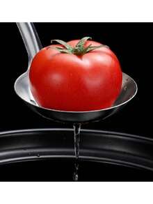 5pcs/Set Stainless Steel Heat Resistant Handle Spatula, Ladle, Strainer Cooking Utensil Set, Kitchen Cookware - Multicolor - View 6