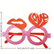 Valentine's Day Gifts,Valentine's Day Glasses,Valentine's Day Party Supplies,Valentine's Day Headbands Dress Up,Hair Bands Holiday Party Favours - Multicolor - View 25