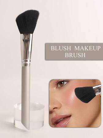 2pcs Professional Makeup Brushes, Suitable For Foundation, Blush And Contouring - Soft Nylon Hair, Suitable For Liquid, Cream, Powder, Blend And Concealer - Fragrance-Free, Travel-Friendly, Mother's Day Gift For Women