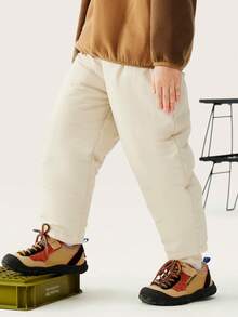 mini bala 儿童“迷你抓绒”羽绒裤 2025，冬季款式，双层防水保暖裤