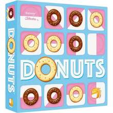 Donuts - The Tasty And Tactical Clash For 2 Players Placement Board Game Abstract Adult And Family Game Ages 8+ 10-15 Min - màu đen - Xem 2