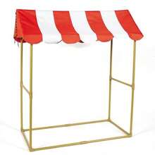 Big Top Tabletop Tent by CusCus - Rojo y blanco - Ver 1