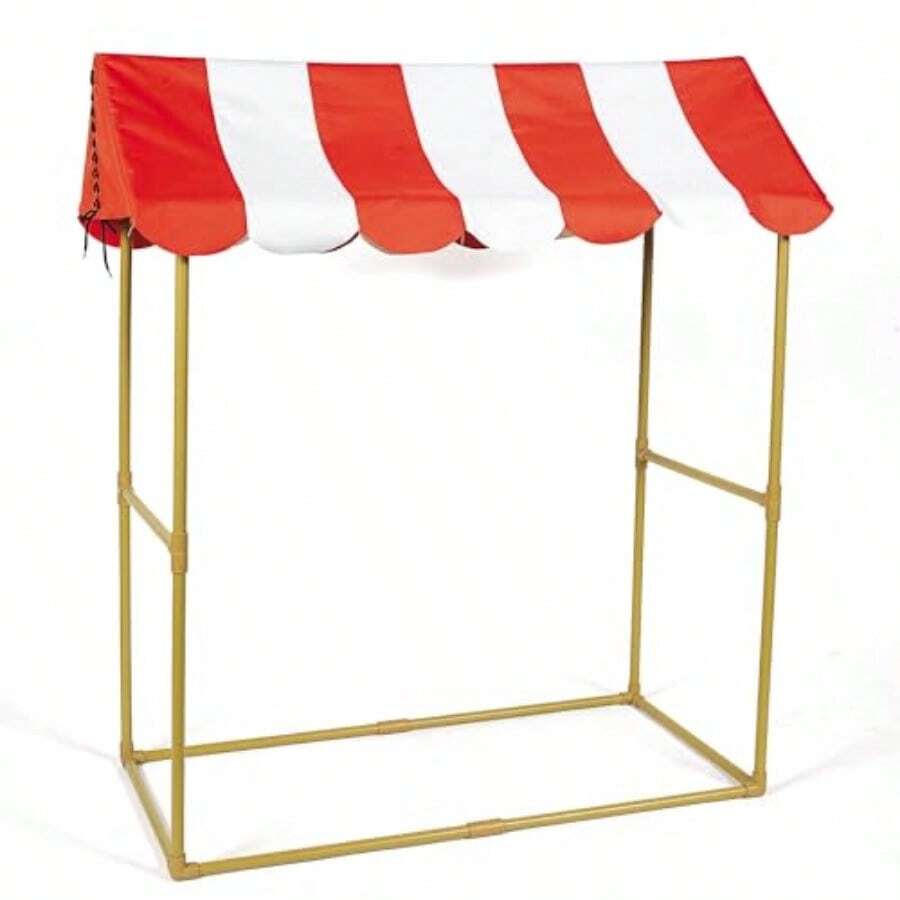 Big Top Tabletop Tent by CusCus - Rojo y blanco - Ver 1