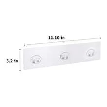 2pcs Shower Caddy Adhesive Replacement,Shower Shelves Adhesive Strip Pad Shower Organizer Sticker Replacement Bathroom Heavy Duty Strong Sticky Wall Adhesive,2Pcs(Style1) - 2件(款式1) - 查看 4