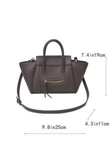 2025 Winter New Fashion Versatile Large Capacity Shoulder Diagonal Crossbody Bag, High-End Commuter Tote Bag - Multicolor - View 12