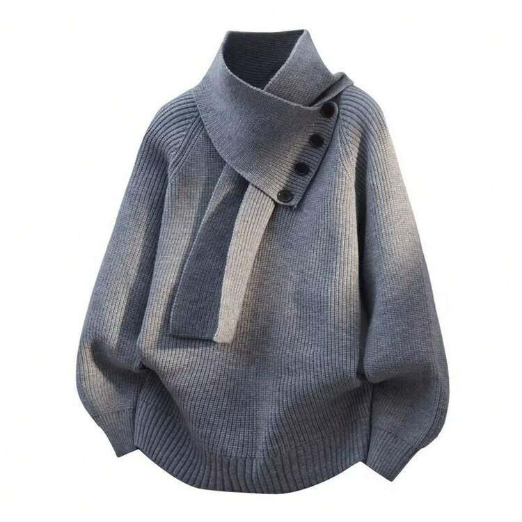 Men Sports Sweaters - Grey - View 5