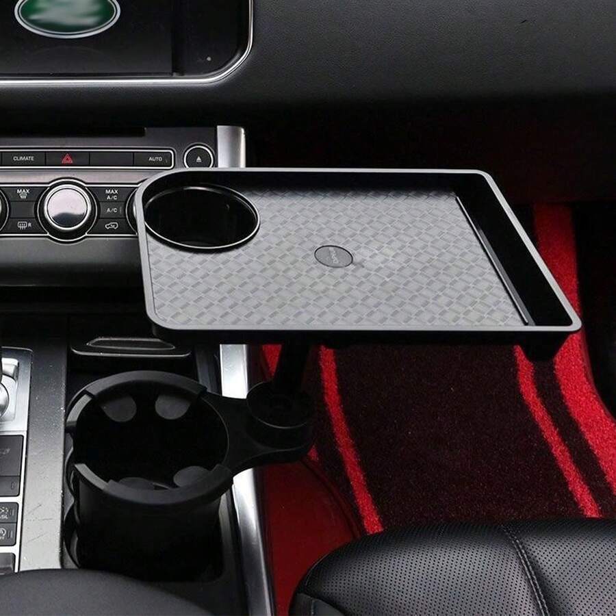 1pc Car Tray/Cup Holder, Car Center Console Water Bottle Holder, Car Interior Storage Rack, Phone Holder, Car Accessories