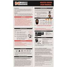 Calcetines eléctricos con calefacción y batería de 3,7 V con Mando a Distancia(Men 10-14) - Multicolor - Ver 9