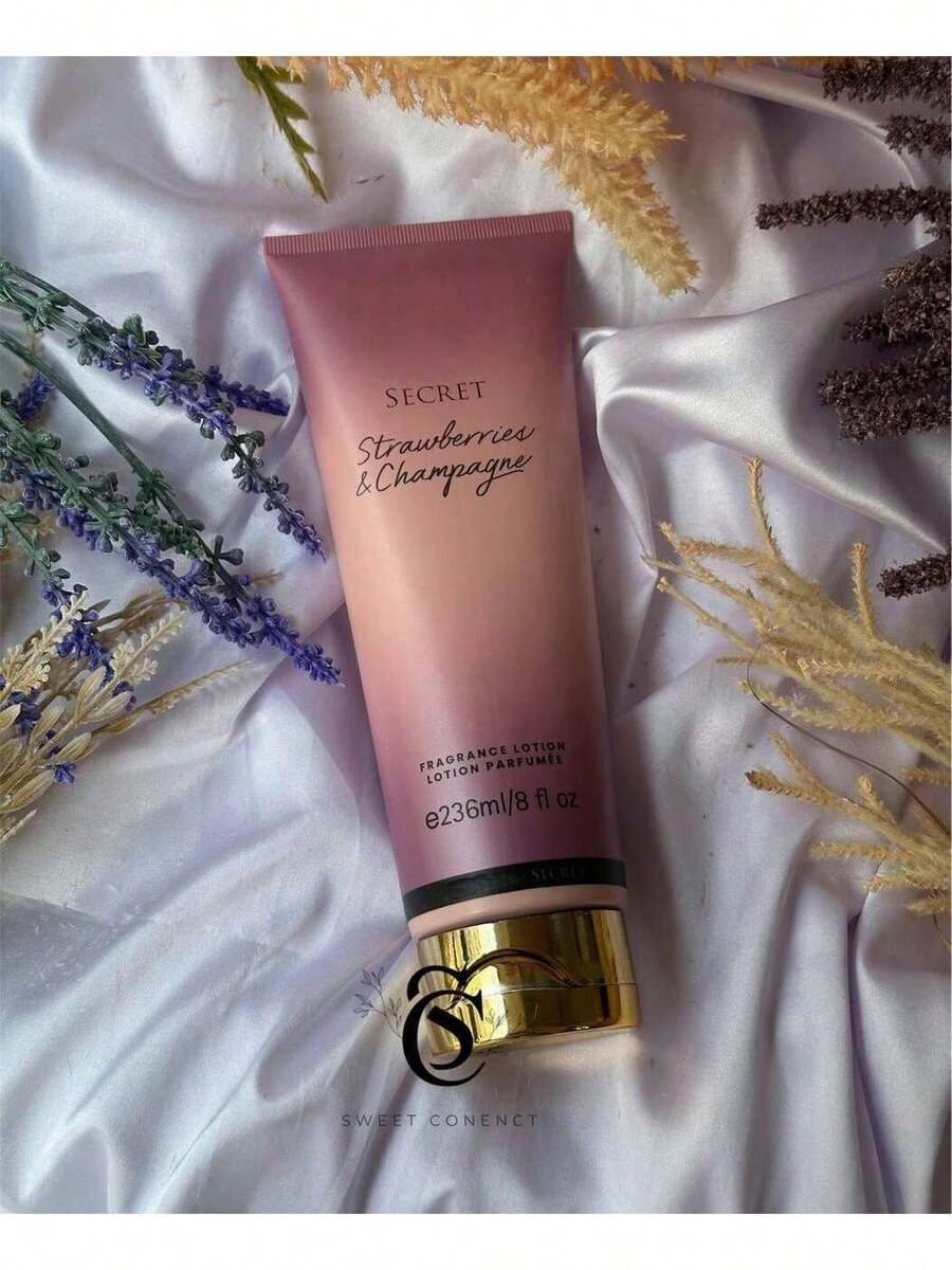VS Pure Seduction Body Moisturizer, Bare Vanilla, Coconut Passion, Love Spell, Amber Romance, Strawberries And Champagns - 1. 草莓九頭蛇 VS - 查看 1