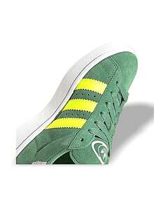 Adidas Giày thể thao Campus 00s J dành cho nữ (GS)Thấm hút mồ hôi Thoáng khí Chống nắng Chống gió Ấm áp Đa năng Logo Trơn Co giãn tốt Dễ giặt Nhanh khô Ngoài trời Hàng ngày Màu xanh lá cây IF3967 - Xanh lá/Vàng - Xem 6
