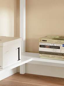 SoBuy FWT31-W, White Corner Desk, Triangle Table Desk With Drawer, Home Office Desk Computer Workstation - White - View 11