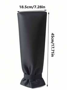 1pc Faucet Frost Protection Cover, Outdoor Winter Freeze Prevention Insulation Jacket - Black - View 13