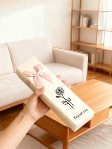 1 Set Customized Wedding Thank You Metal Pen Gift, 12 Months Floral Meaning, Luxury Ballpoint Pen Set. Holiday Gift, Gift Box, Creative Couple Gift, Multifunctional, Decorative, Reusable, Modern, Colorful, Cute, Retro, Cartoon Style, For Employees, Clients, Students, Children, Suitable For Weddings/Business/Work/Office, Suitable For Weddings, Holidays, School, Back To School, School Supplies,Christmas Gift Supplies - Multicolor - View 5