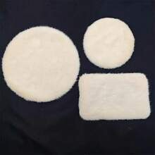 3 Peças Conjunto de Mini Carpetes, Adequado para Decoração de Casa de Bonecas - Escala 1:6 Tapete de Pele Sintética Macia, Modelo de Carpete Realista, Decoração de Cena de Sala de Estar, Decoração de Micro Cena DIY, Móveis de Casa de Bonecas, Material de Construção em Miniatura, Artesanato Durável, Aplicável para Decoração de Quarto, Decoração de Piso, Acessórios de Casa de Brinquedo, Acessórios de Quarto, Brinquedos em Miniatura, Decoração de Varanda, Jardim de Fadas, Decoração de Mesa, Presente Personalizado, Presente de Colecionador