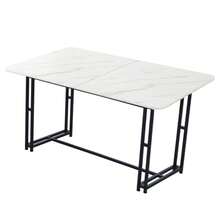 Tables de salle à manger - Noir et blanc - Voir 4