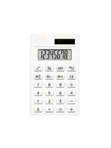 8-Digit Classic Black & White Calculator, - Memory, Square Root, Solar Powered, Suitable For Office, Finance, Student Work, Home Accounting, Practical Tool To Improve Efficiency, Simple & Durable, High Cost-Performance - Multicolor - View 14