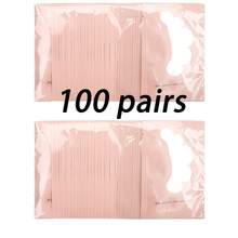Eyelash Extension Stickers, Hydrogel Eye Patches, Eyelash Extension Stickers, Eyelash Lifting Stickers, Eyelash Tinting Stickers (Floral Pink) - Pink - View 8