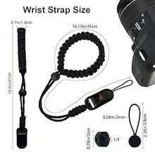 SLR Camera Wrist Strap Handmade Braided Micro Single Camera Lanyard Wrist Strap SLR Camera Wrist Strap Pendant Lanyard - Multicolor - View 6