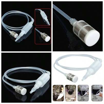 6.3 Ft Syphon Tube Pipe Hose Home Brew Wine Making 2pack