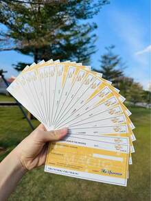 20/30pcs Blank Manifestation Checks, Secret Affirmation Checks, Law Of Attraction, Tools To Command The Universe - Manifest Your Wealth, Vision Board, Law Of Attraction, Gratitude Journal, Spiritual Explorer, Mindset - Multicolor - View 12