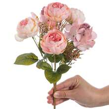 1/80 Peças Flores de Peônia de Seda Artificial, Plantas Falsas, Decoração para Casa, Restaurante, Sala de Estar, Jardim Externo, Presente do Dia das Mães, Presente de Aniversário, Presente de Formatura, Temporada de Casamento, Arranjo Floral, Adereços de Fotografia, Vaso, Parede de Flores, Guirlanda, Buquê de Noiva, Decoração de Casamento, Materiais DIY para Guirlanda, Decoração de Festa de Aniversário, Acessórios de Decoração Doméstica, Dia dos Namorados