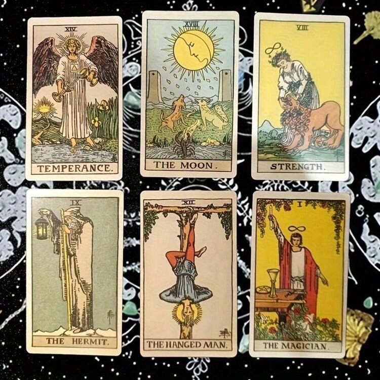 Tarot De Marsella Mini – Baraja Clásica De 78 Cartas, Ideal Para Principiantes Y Regalos Originales