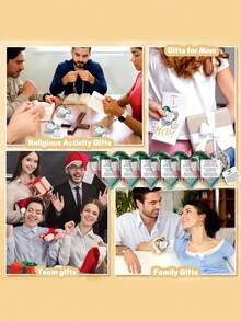 Vintage Prayer Scene Decor,Mini Prayer Quilts With Cross Heart Pocket & Scripture Cloth Panels - Christian Sympathy Gifts For Women, Mothers Day, Baptism, Hospital Visits - Religious Faith-Based Keepsake Pack With Inspirational Bible Verses, Vibrant Fabric Design